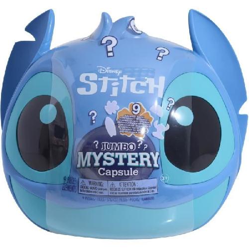 Peluche Jouet interactif - LICENCE -STITCH - Tete Surprise Stitch - 23 cm. 10 accessoires caches. decoration pour chambre