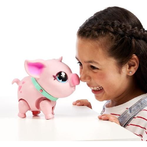 Poupee Jouet interactif - MOOSE TOYS - Little Live Pets Cochon rose - A partir de 5 ans - Piles incluses