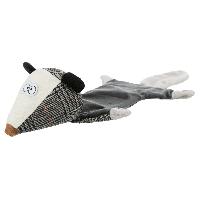 Jouet moufette en tissu pour chien 47cm