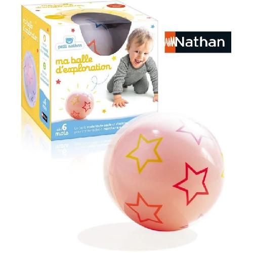 Jeu D'apprentissage Jouet - NATHAN - Balle d'exploration - Motricité pour bébés. change de couleur et direction