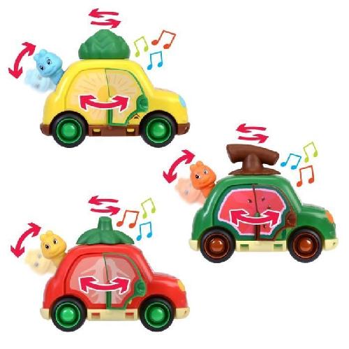 Camion Jouet pour enfant - Dickie - ABC Fruit Friends 3 ASST - Fonctions sonores et accessoires - A partir de 12 mois