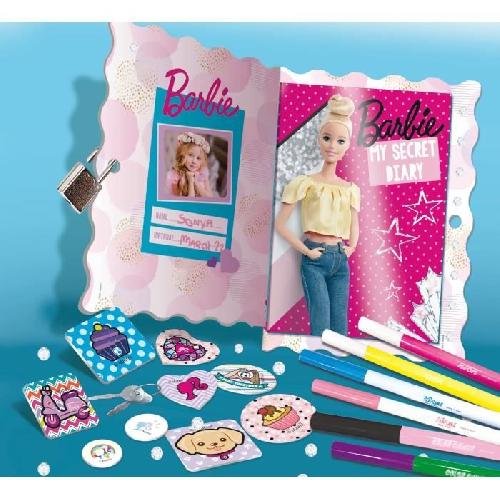 Jeu De Scrapbooking Journal a personnaliser - Barbie le journal secret - LISCIANI