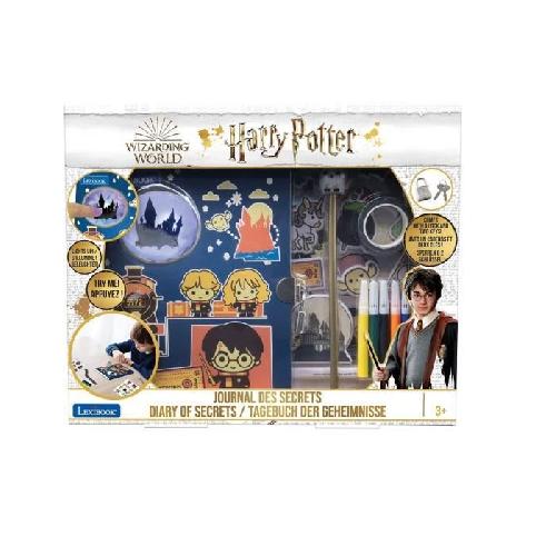 Livre Electronique Enfant - Livre Interactif Enfant Journal Intime Electronique Harry Potter - LEXIBOOK - Effets Lumineux et Accessoires