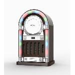 Juke Box INOVALLEY RETRO13N - Lecteur CD Bluetooth 20W - Entree Aux-In - Ecran LED - Facade Lumineuse