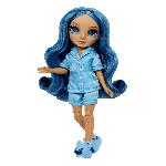 Junior High Pyjama Party - Poupée mannequin articulée 22 cm - Skyler (Bleue) - Nombreux accessoires - a partir de 4 ans