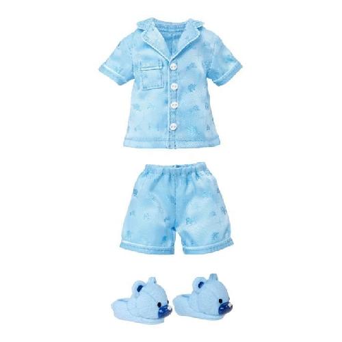 Poupee Junior High Pyjama Party - Poupée mannequin articulée 22 cm - Skyler (Bleue) - Nombreux accessoires - a partir de 4 ans