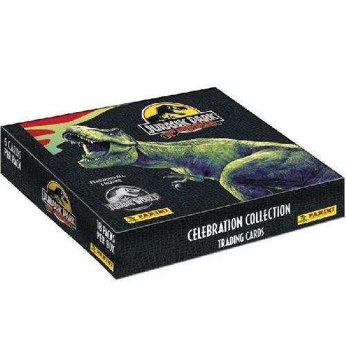 Carte A Collectionner - Porte-carte A Collectionner - Cahier Range-carte - Accessoire Carte A Collectionner JURASSIC MOVIE 3 TC - 30EME ANNIVERSAIRE - Boite de 18 pochettes (pochettes de 6 cartes)