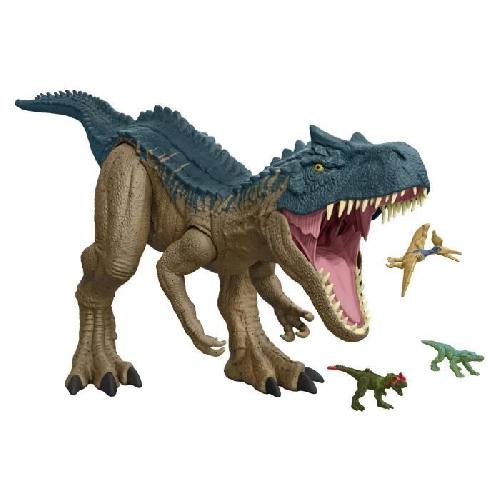 Figurine Miniature - Personnage Miniature Jurassic World-Allosaurus Super Colossal-Figurine articulée 96 cm HRX53