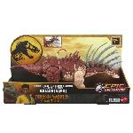 Figurine Miniature - Personnage Miniature Jurassic World-Bajadasaurus Méga Action-Figurine articulée HTK80