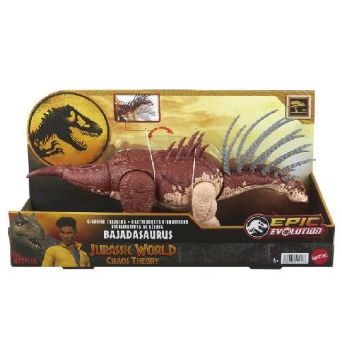 Figurine Miniature - Personnage Miniature Jurassic World-Bajadasaurus Méga Action-Figurine articulée HTK80