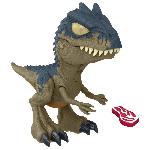 Figurine Miniature - Personnage Miniature Jurassic World : Chomp-Allosaurus Méga Rugissement-figurine de dinosaure HVB45