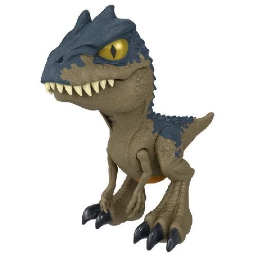 Figurine Miniature - Personnage Miniature Jurassic World : Chomp-Allosaurus Méga Rugissement-figurine de dinosaure HVB45