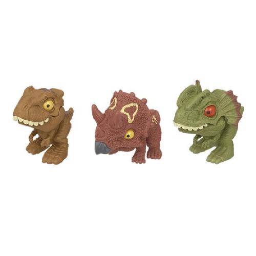 Figurine Miniature - Personnage Miniature Jurassic World-Dinos dévoreurs-Mini dinosaure avec surprises HVB29