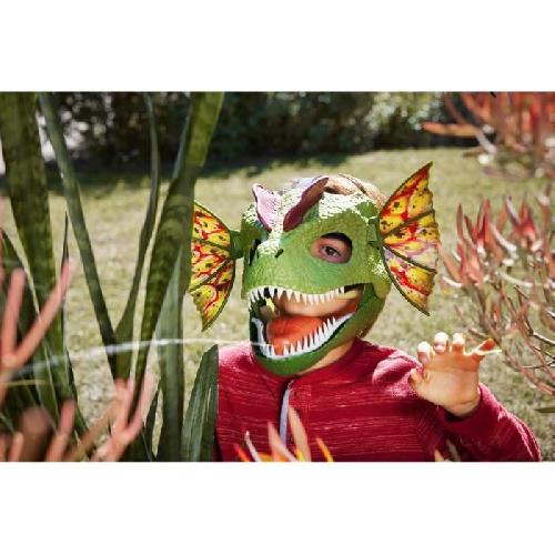 Deguisement - Panoplie De Deguisement JURASSIC WORLD masque Dilophosaurus Lanceur De Venin HXF55