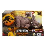 Figurine Miniature - Personnage Miniature Jurassic World-Pachyrhinosaurus Rugissement Féroce-Figurine articulée HTK72