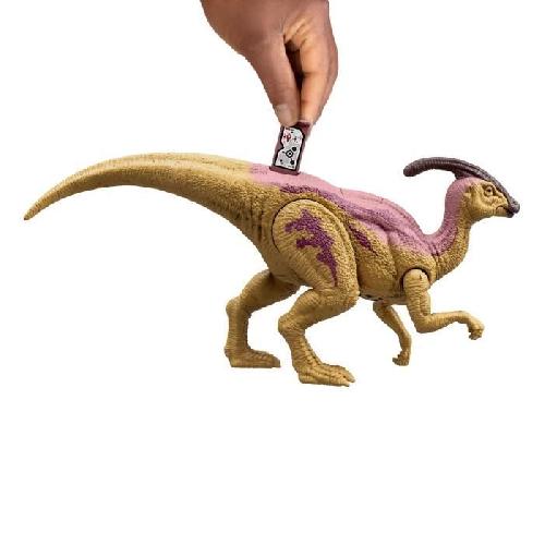 Figurine Miniature - Personnage Miniature Jurassic World-Parasaurolophus Rugissement Féroce-Figurine articulée HTK75