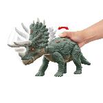 Figurine Miniature - Personnage Miniature Jurassic World-Tricératops géant-Figurine articulée grande espece HTK79