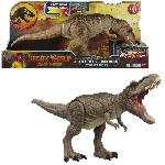 Figurine Miniature - Personnage Miniature Jurassic World-Tyrannosaure Attaque Impitoyable-Figurine articulée HXF53