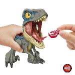 Figurine Miniature - Personnage Miniature Jurassic World-Vélociraptor Blue Méga Rugissement-Son. grande mâchoire HVB44