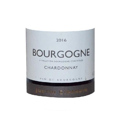 Vin Blanc Justin Girardin 2016 Bourgogne Chardonnay - Vin blanc de Bourgogne