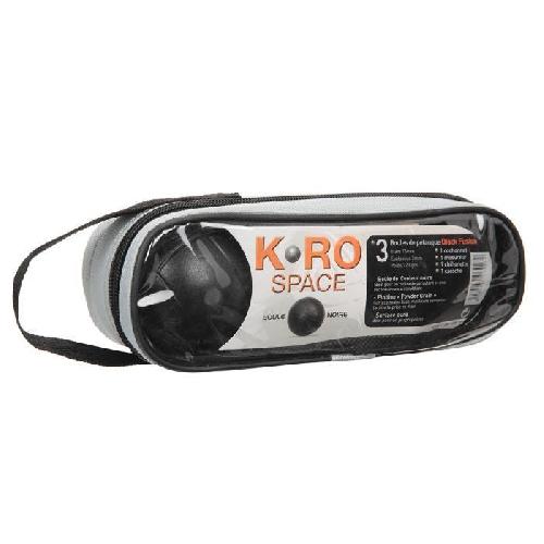 K-RO - Triplette de petanque Fusion - 720g - Noir