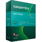 Antivirus KASPERSKY Antivirus 2020. 1 poste. 1 an