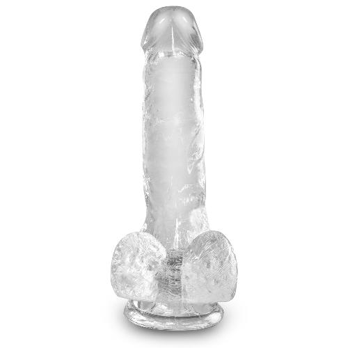 Godes KCC gode 15cm avec testicules transparent