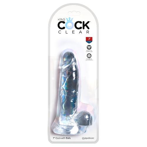 Godes KCC gode 17cm avec testicules transparent