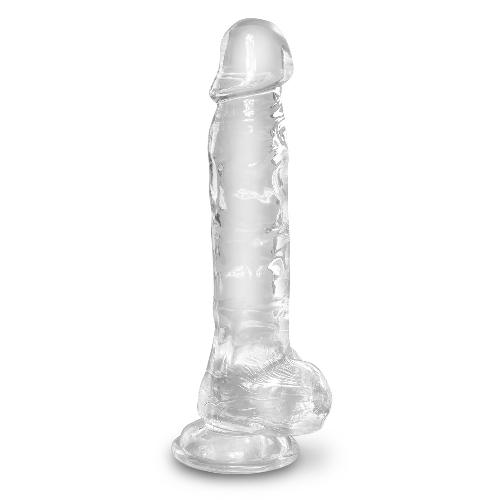 Godes KCC gode 20cm avec testicules transparent