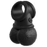 Anneaux et cockrings KCE Anneau penien avec balles oscillantes lestees