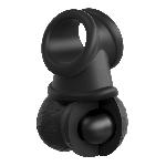 Anneaux et cockrings KCE Anneau penien avec balles oscillantes lestees