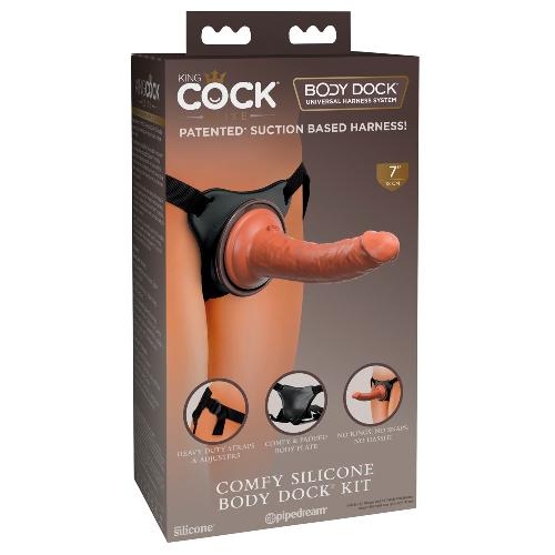 KCE gode ceinture Comfy Silicone B Dock Kit