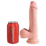 Godes KCP gode 18cm triple densite avec testicules et ventouse