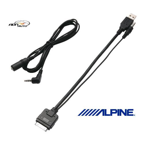 Adaptateur Aux Autoradio KCU-461iV - Cable video USB iPodiPhone compatible avec stations compatibles