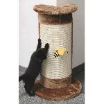 KERBL Arbre a chat - Poteau tronc - angulaire 58cm - Brun