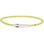 Collier KERBL - Collier LED Jaune - 65 cm x 10 mm- Maxi Safe - Jaune