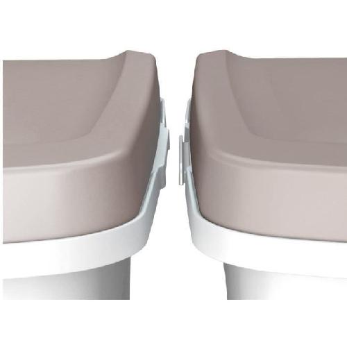 Distributeur D'aliment KERBL - Conteneur - Petfood - Brun-blanc - 15l