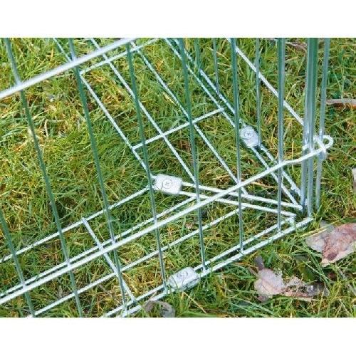 Enclos - Chenil KERBL - Enclos exterieur pour rongeur - Antifugue - 180 x 90 x 75 cm - Gris - Securise