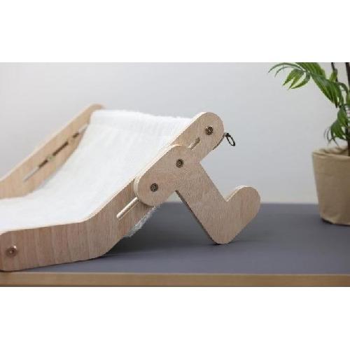 Corbeille - Panier - Coussin - Hamac KERBL - Hamac pour chats - 42.5 x 47 cm - Bois massif - Surface reversible