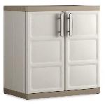 KETER - ARMOIRE BASSE XL EXCELLENCE . Sable-Terre. 89 x 54 x 93 cm