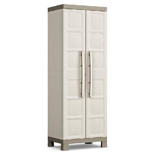 KETER - ARMOIRE UTILITAIRE EXCELLENCE . Sable-Terre. 65 x 45 x 182 cm