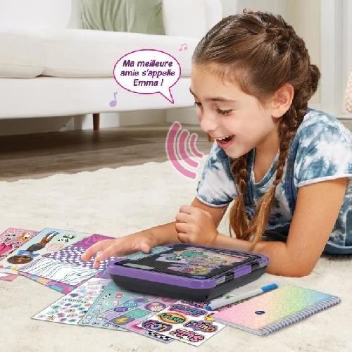 Livre Electronique Enfant - Livre Interactif Enfant KIDISECRETS 365 - MON JOURNAL INTIME VOCAL (NOIR)