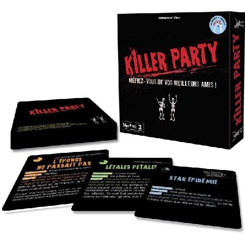 Jeu De Societe - Jeu De Plateau Killer Party - Asmodee - Jeu d'ambiance - Des 14 ans