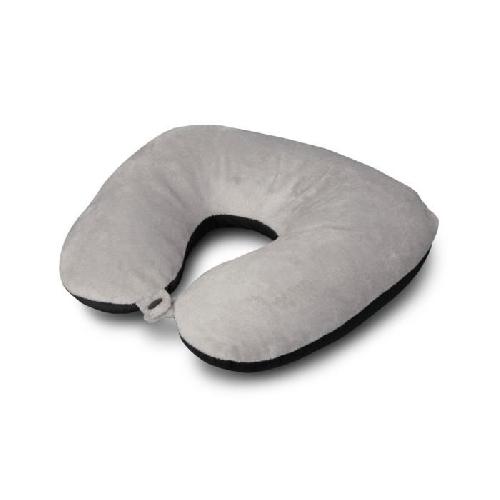 Cale Dos - Repose-tete KINE TRAVEL Coussin 2 En 1 gris