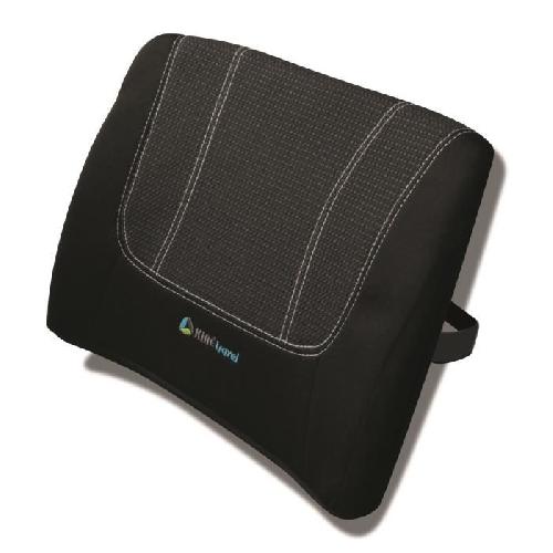 Cale Dos - Repose-tete KINE TRAVEL Coussin Lombaire Ergonomique noir