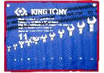 Cles King Tony Jeu de 11 cles plate mixte courbee - mrn