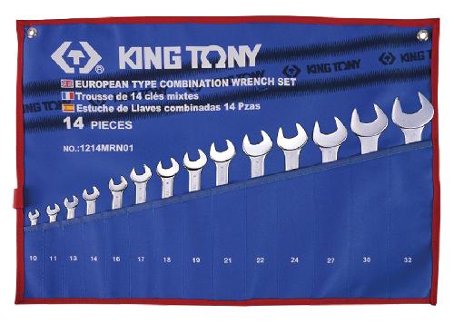 Cles King Tony Jeu de 14 cles plate mixte - mrn01