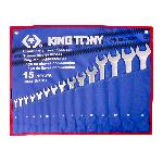 King Tony Jeu de 15 cles plate mixte - mrn02
