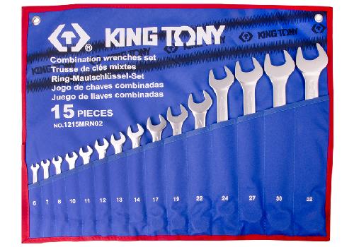 Cles King Tony Jeu de 15 cles plate mixte - mrn02