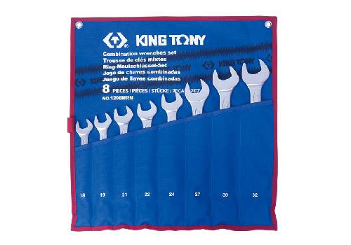 Cles King Tony Jeu de 8 cles plate mixte - mrn